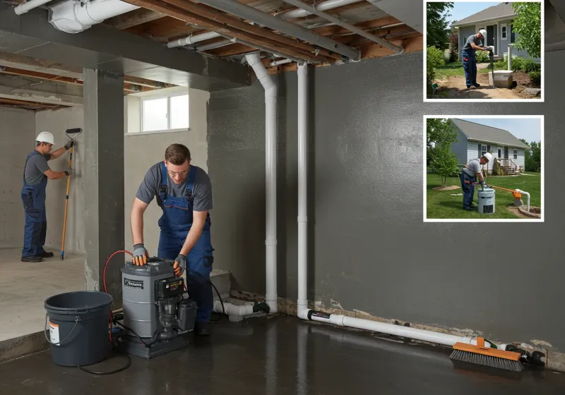 Basement Waterproofing and Flood Prevention process in Portageville, MO